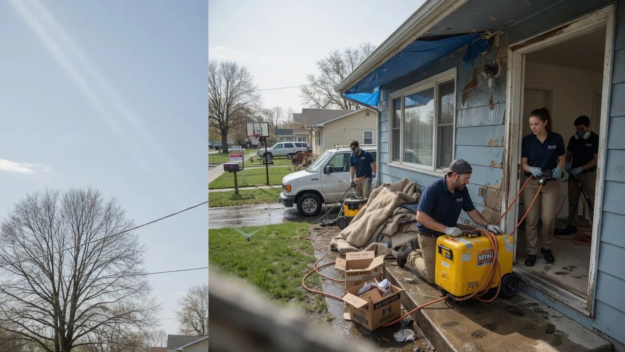 Basement Flood Cleanup in Glen Lyn, VA near me